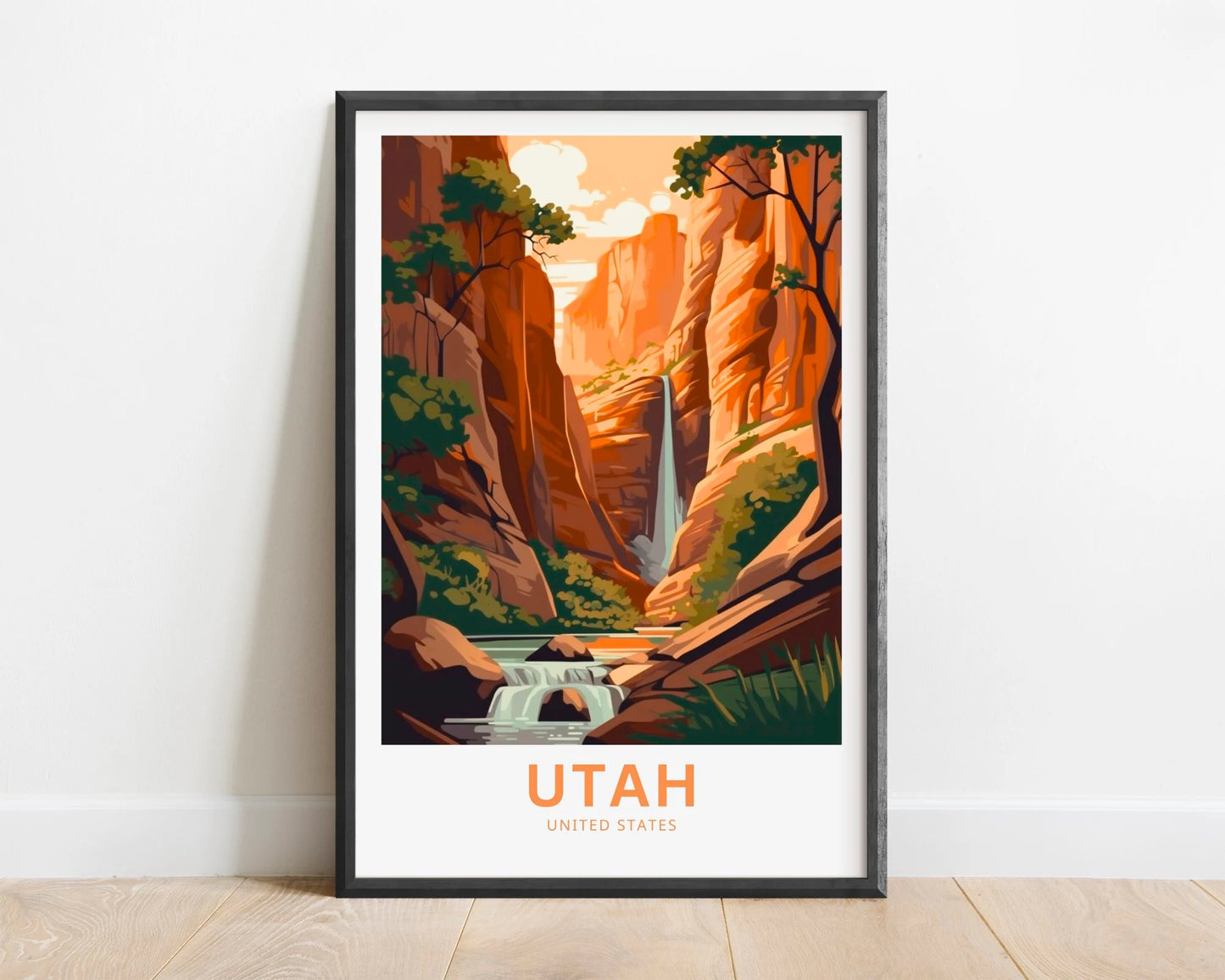 Utah Travel Poster