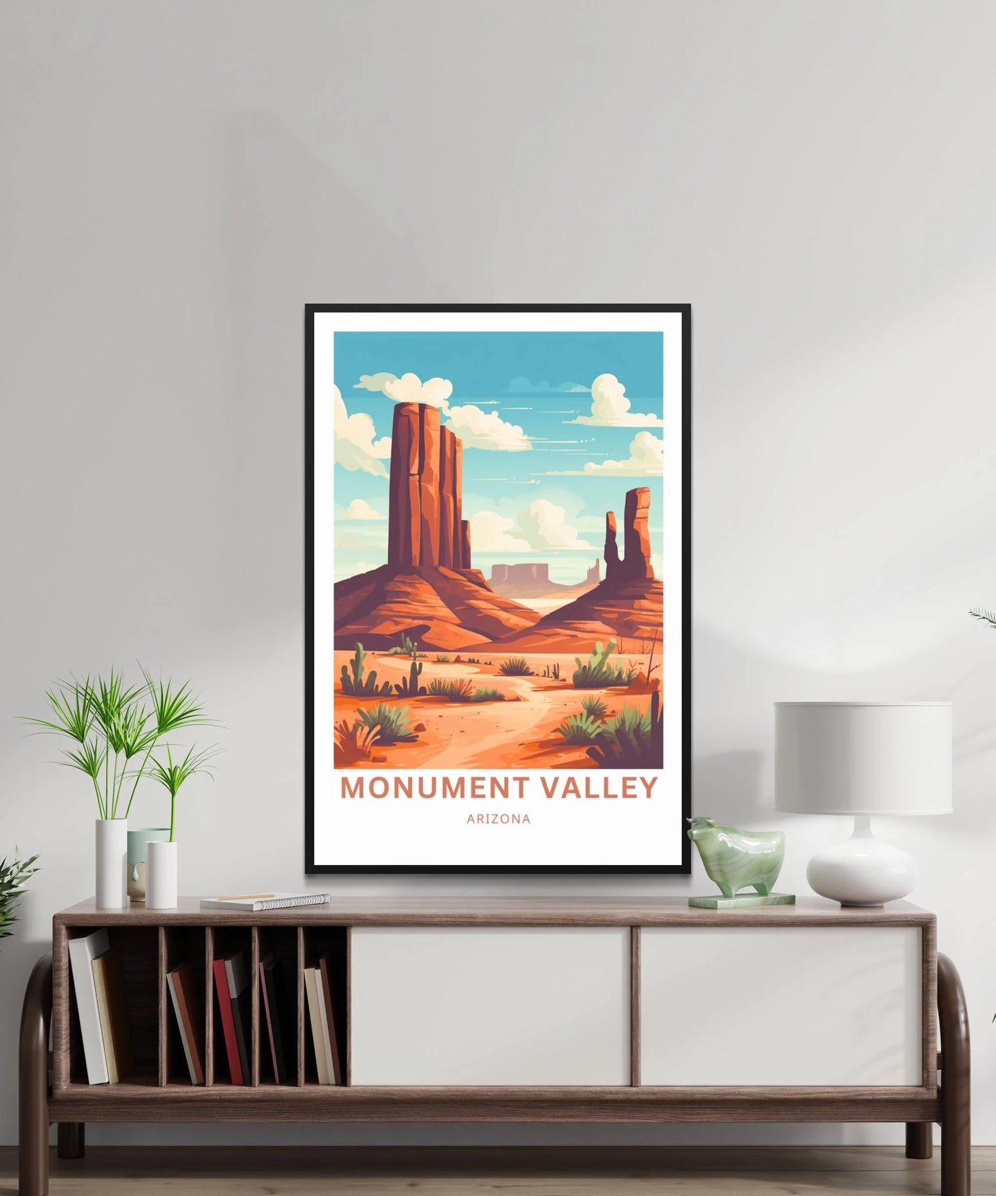 Monument Valley Travel Poster