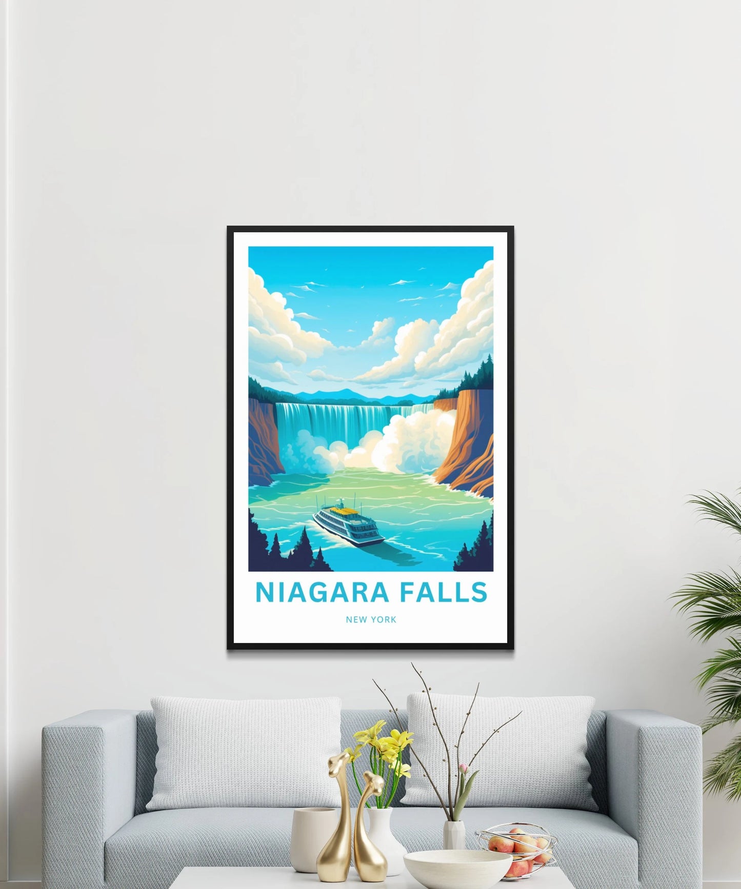 Niagara Falls Travel Poster