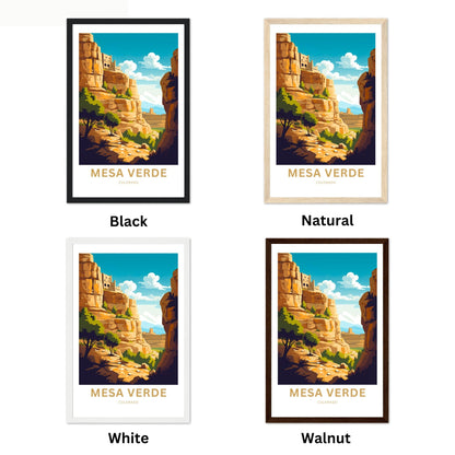 Mesa Verde Travel Poster