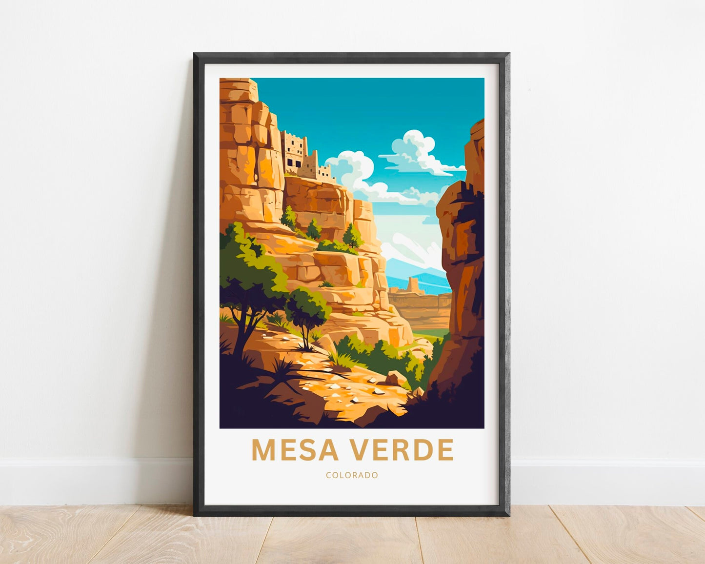 Mesa Verde Travel Poster