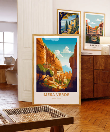 Mesa Verde Travel Poster
