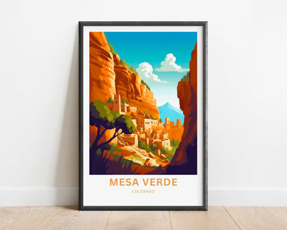 Mesa Verde Travel Poster