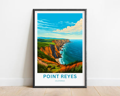 Point Reyes Travel Poster