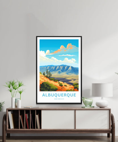 Albuquerque Travel Poster