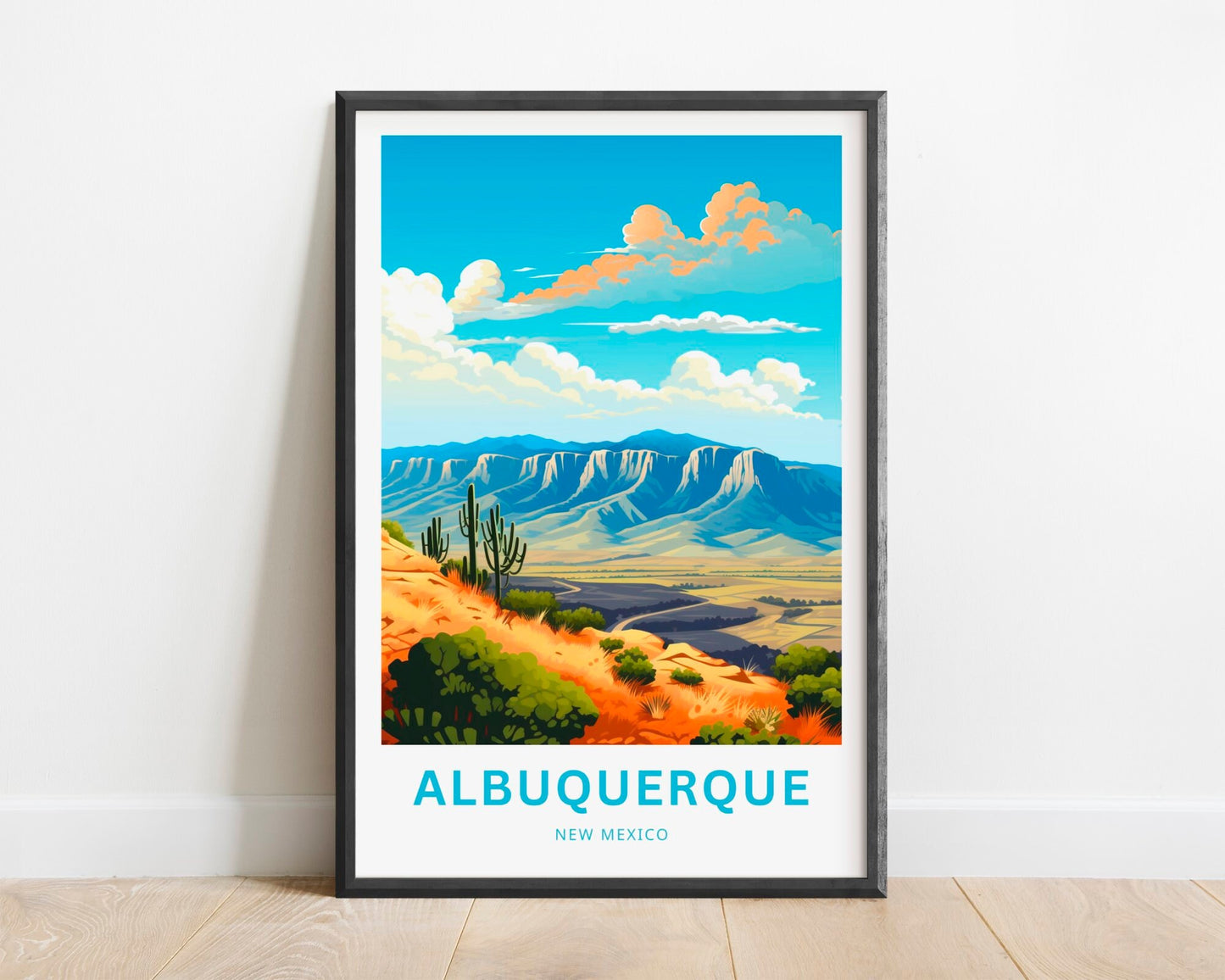 Albuquerque Travel Poster