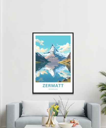 Zermatt Travel Poster