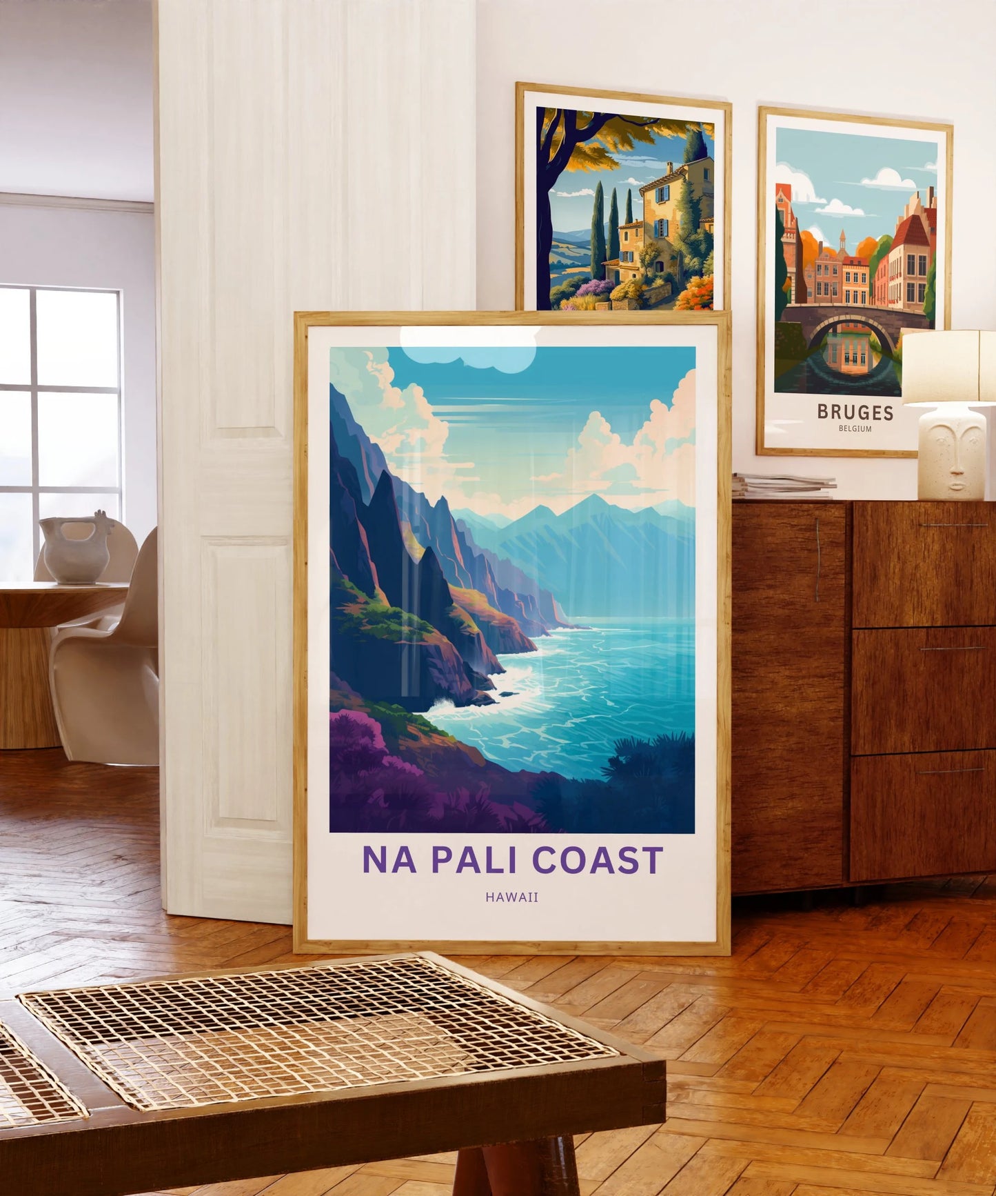 Na Pali Coast Travel Poster