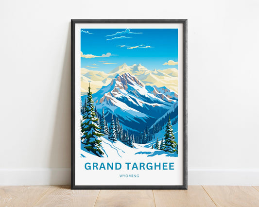 Grand Targhee Travel Poster