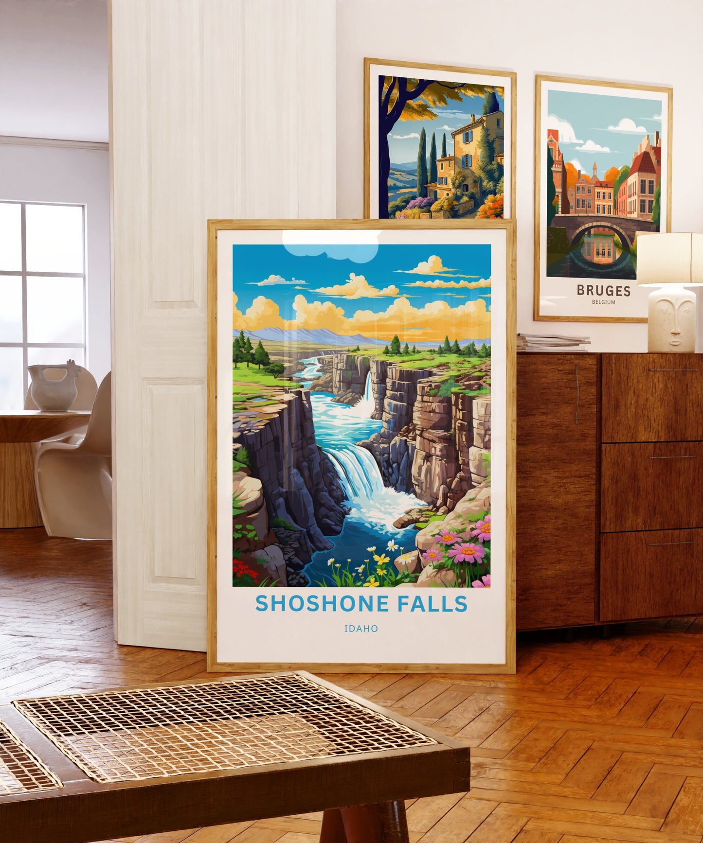 Shoshone Falls Travel Poster