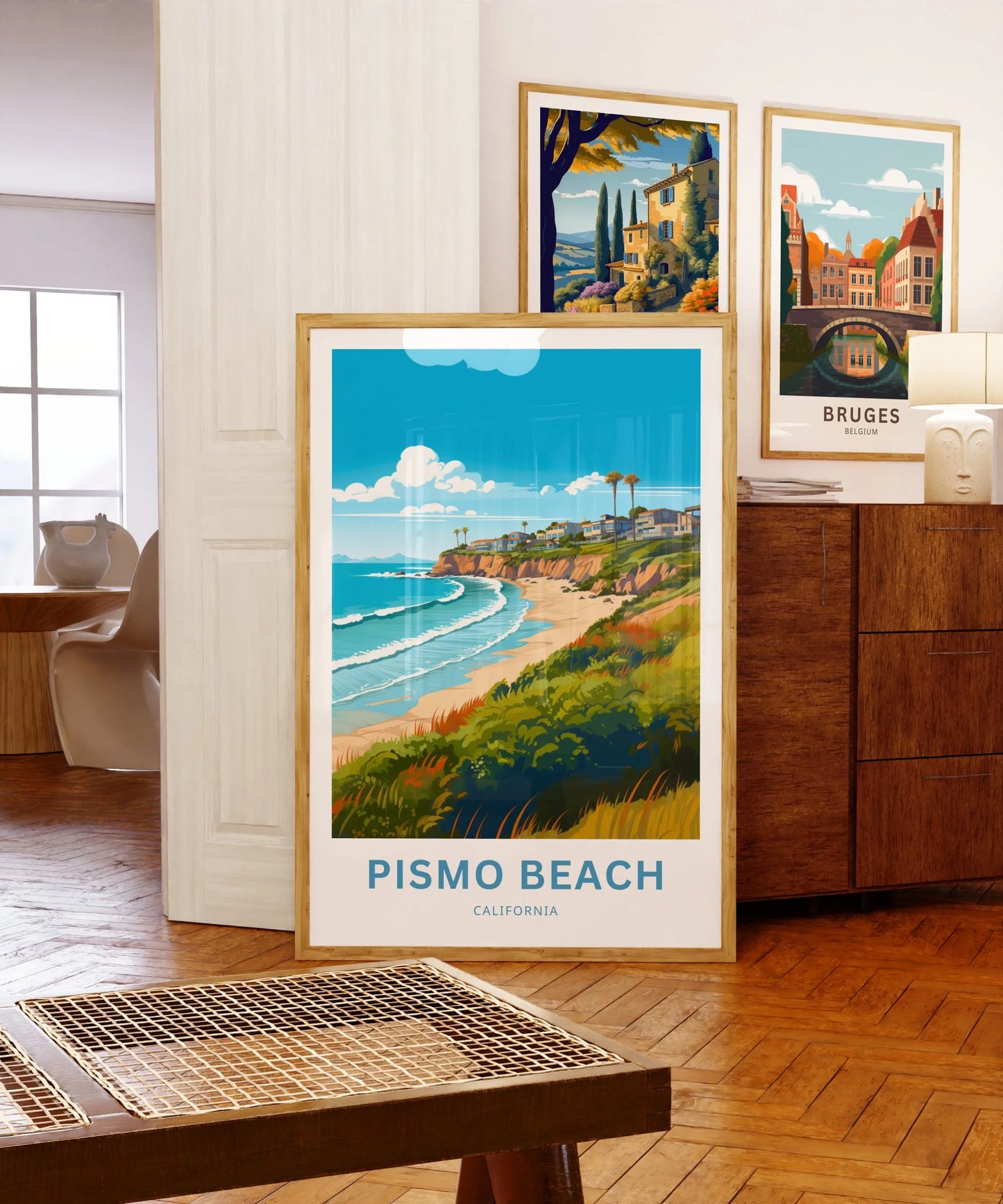 Pismo Beach Travel Poster