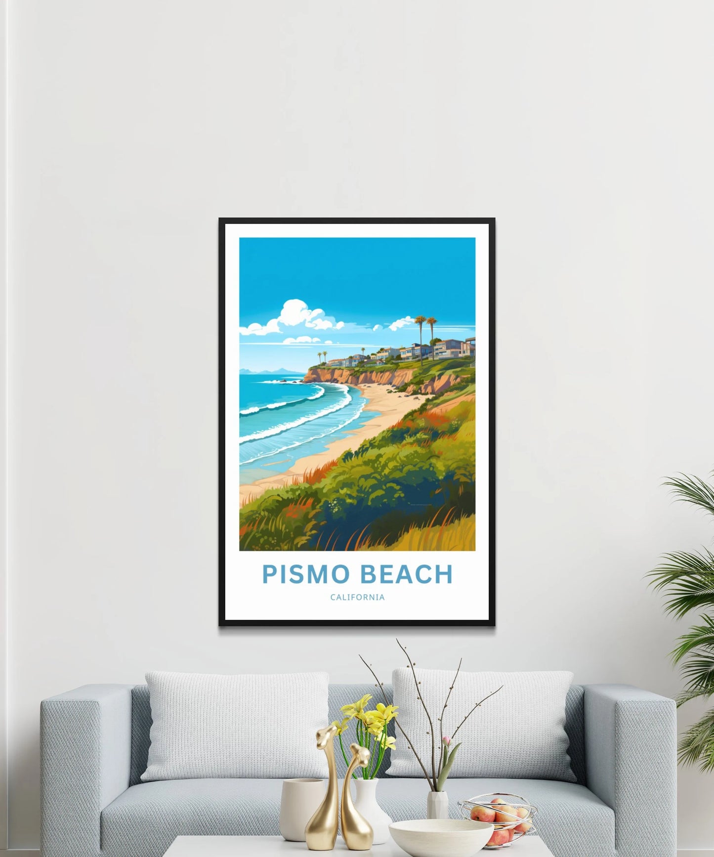 Pismo Beach Travel Poster