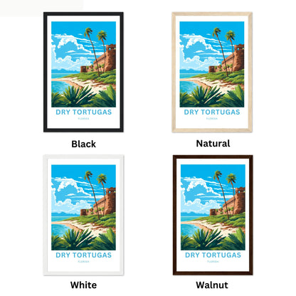 Dry Tortugas Travel Poster