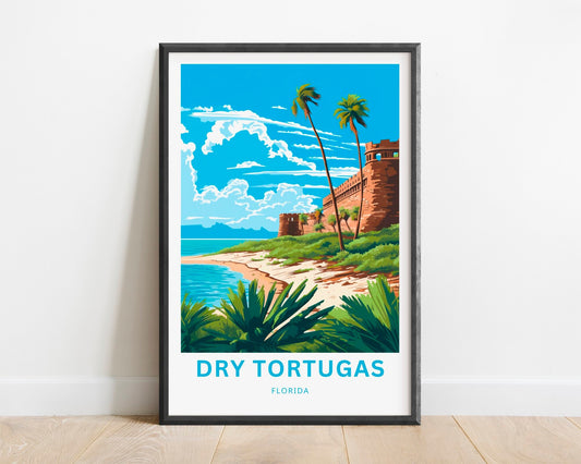 Dry Tortugas Travel Poster