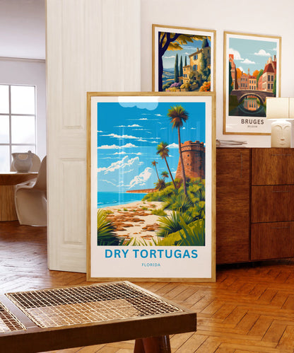 Dry Tortugas Travel Poster