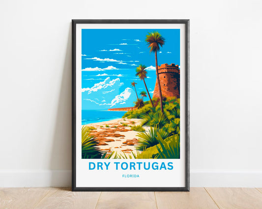 Dry Tortugas Travel Poster