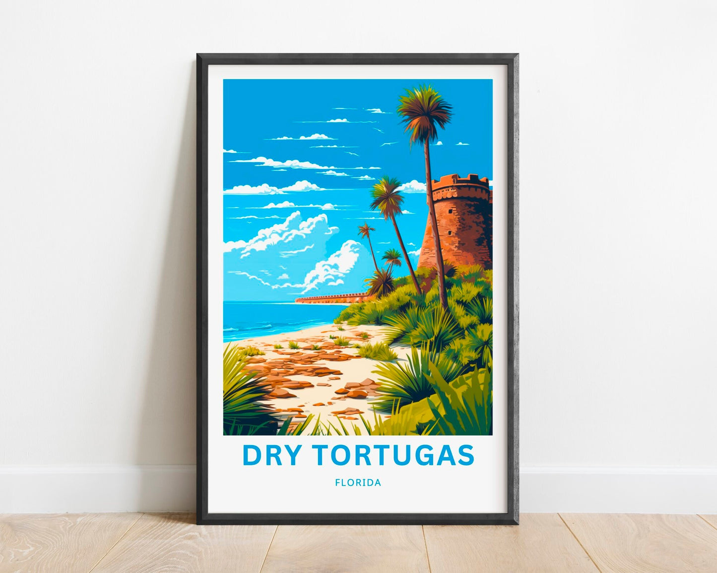 Dry Tortugas Travel Poster