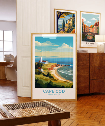 Cape Cod Travel Poster