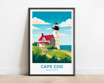 Cape Cod Travel Poster