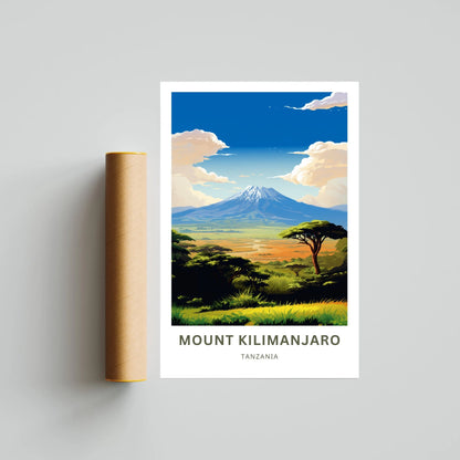 Mount Kilimanjaro Poster