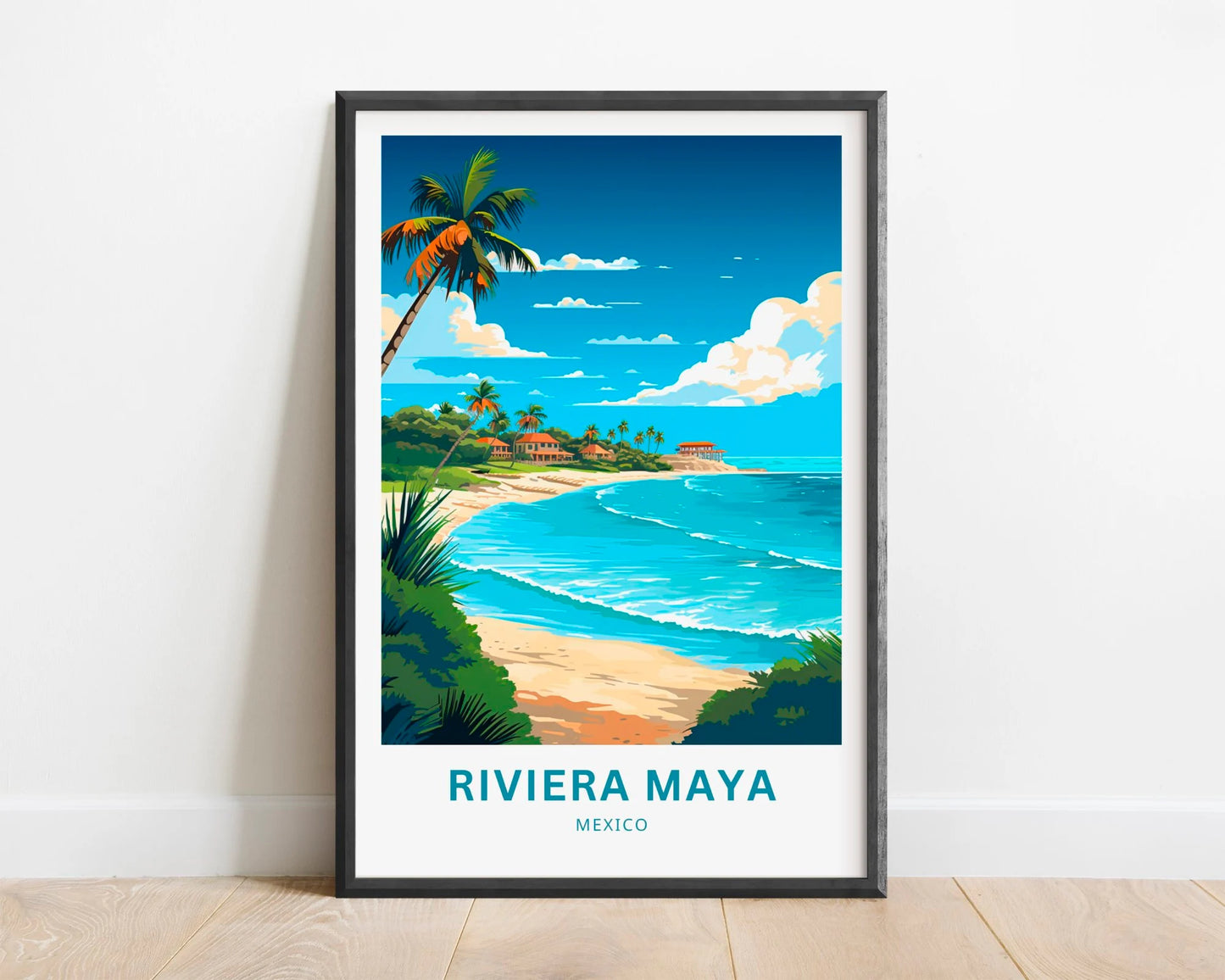 Riviera Maya Travel Poster