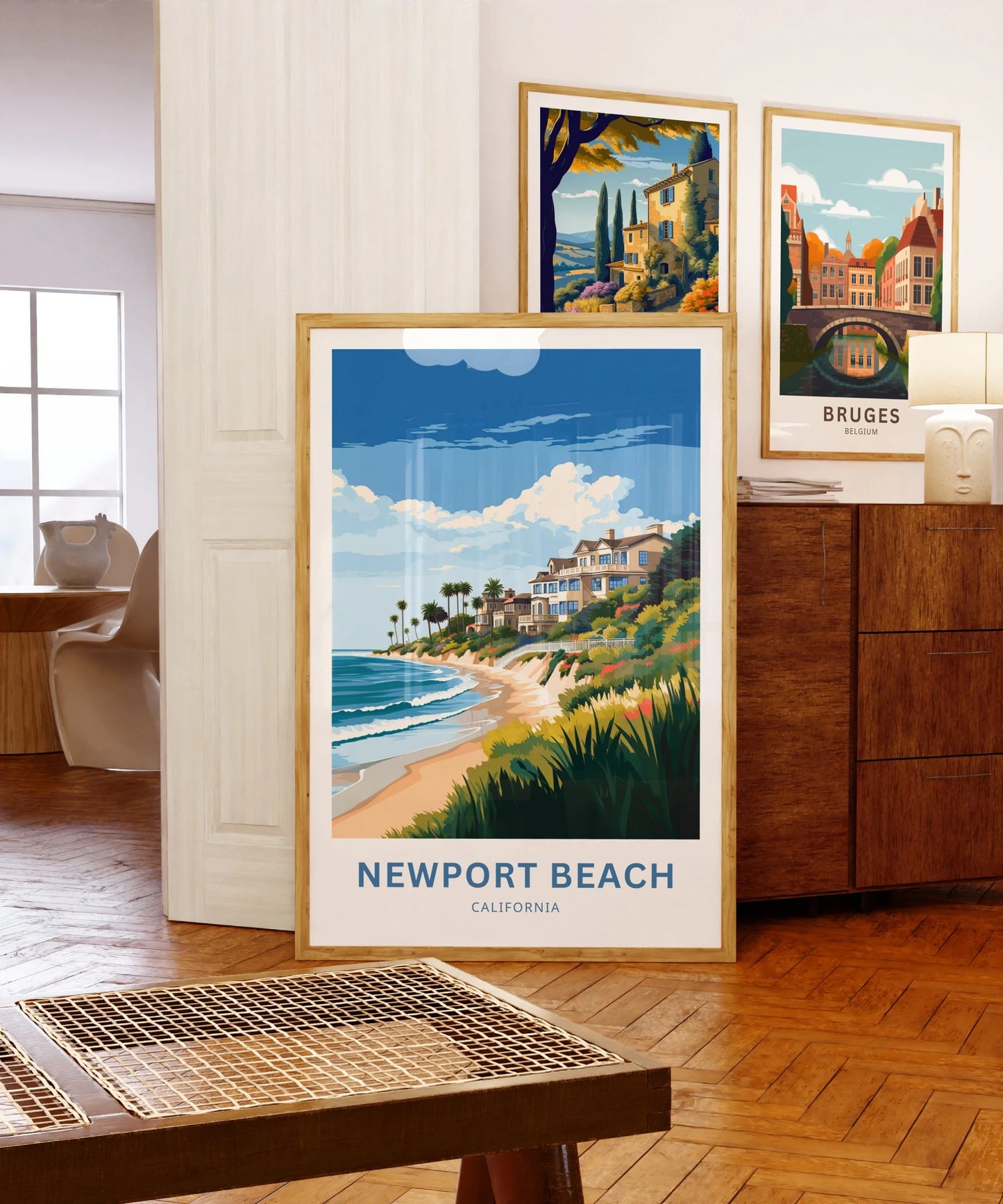 Newport Beach Travel Poster