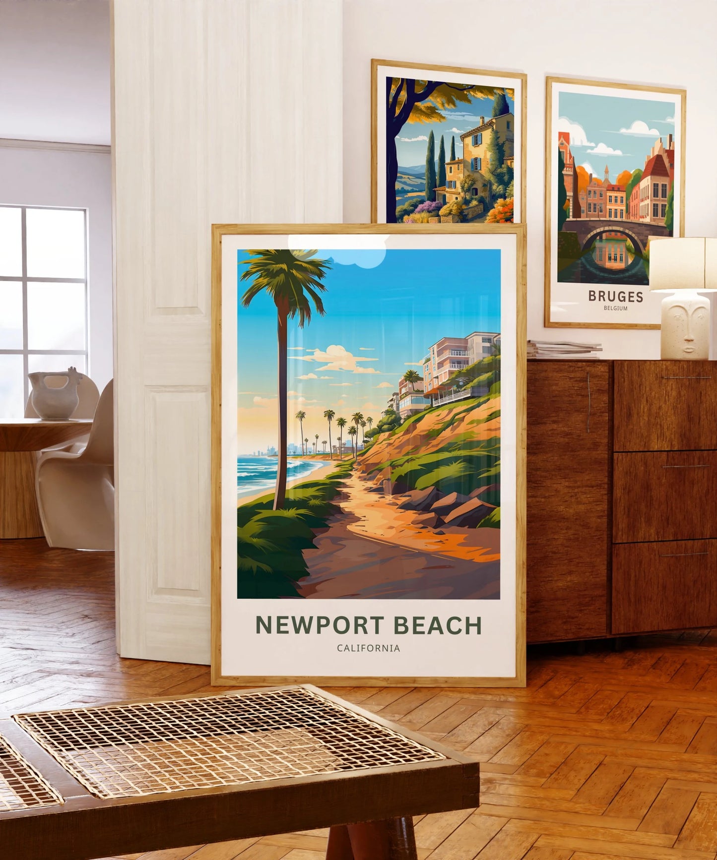 Newport Beach Travel Poster