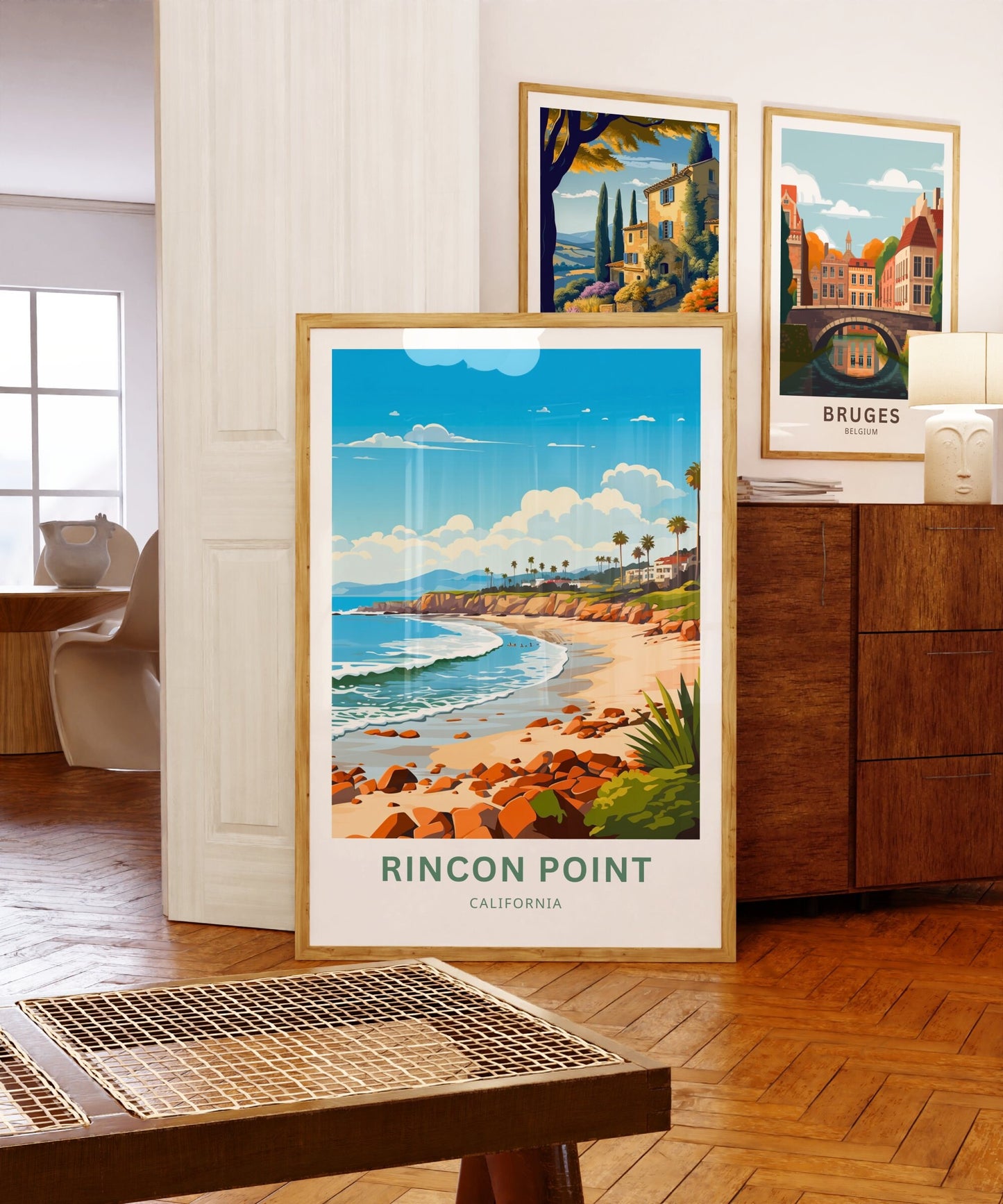 Rincon Travel Poster