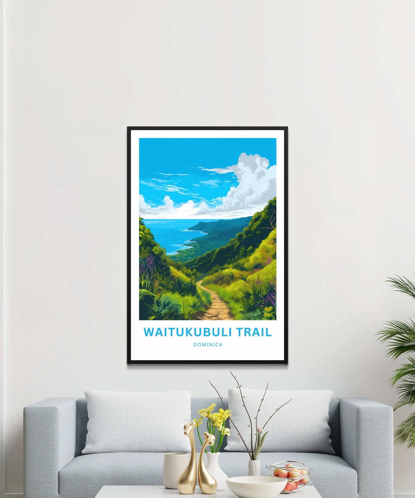 Waitukubuli Trail Travel Poster