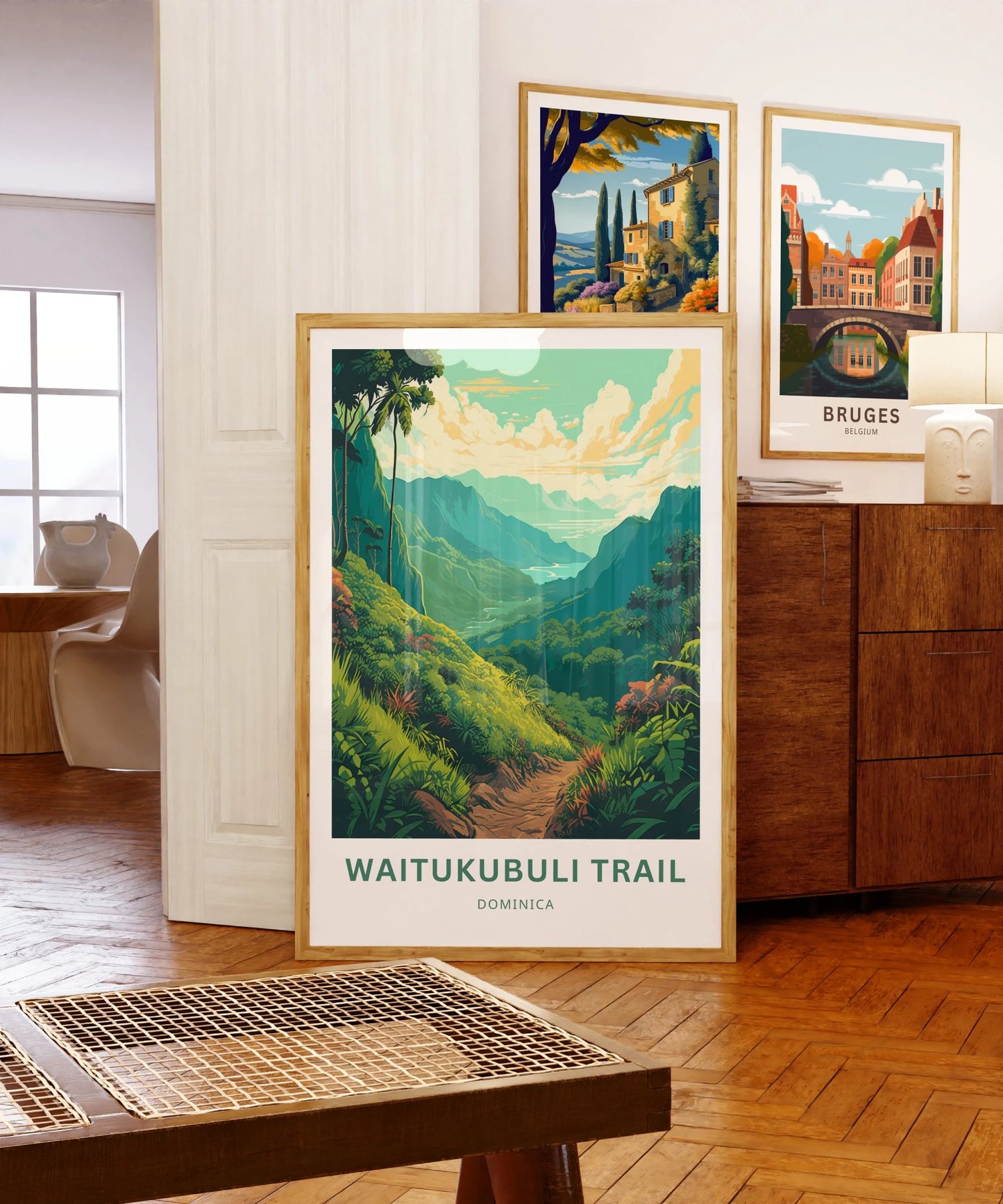 Waitukubuli Trail Travel Poster