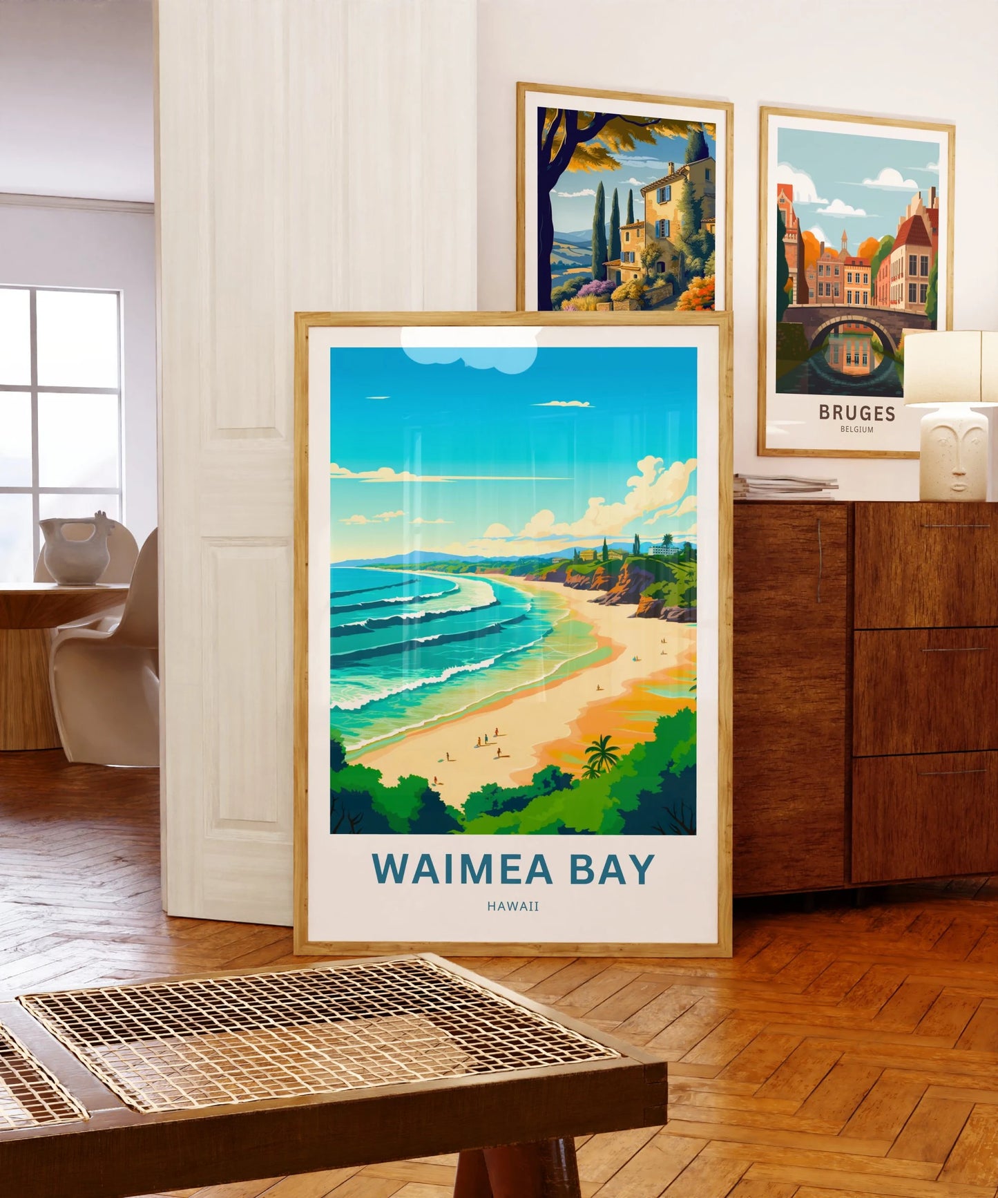 Waimea Bay Travel Poster