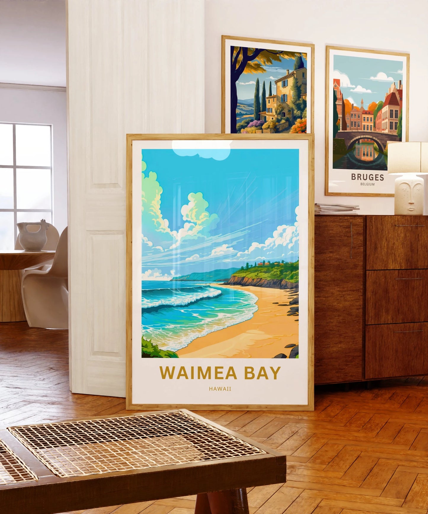 Waimea Bay Travel Poster