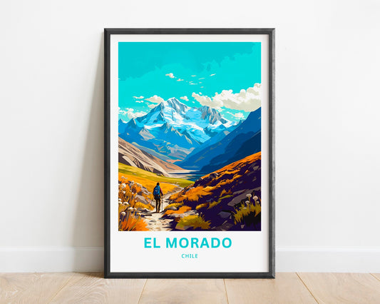 El Morado Travel Poster