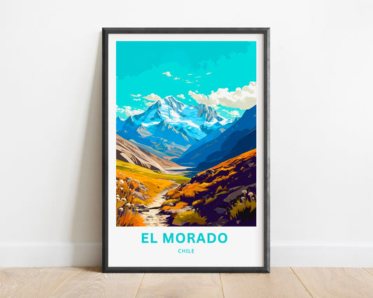El Morado Travel Poster