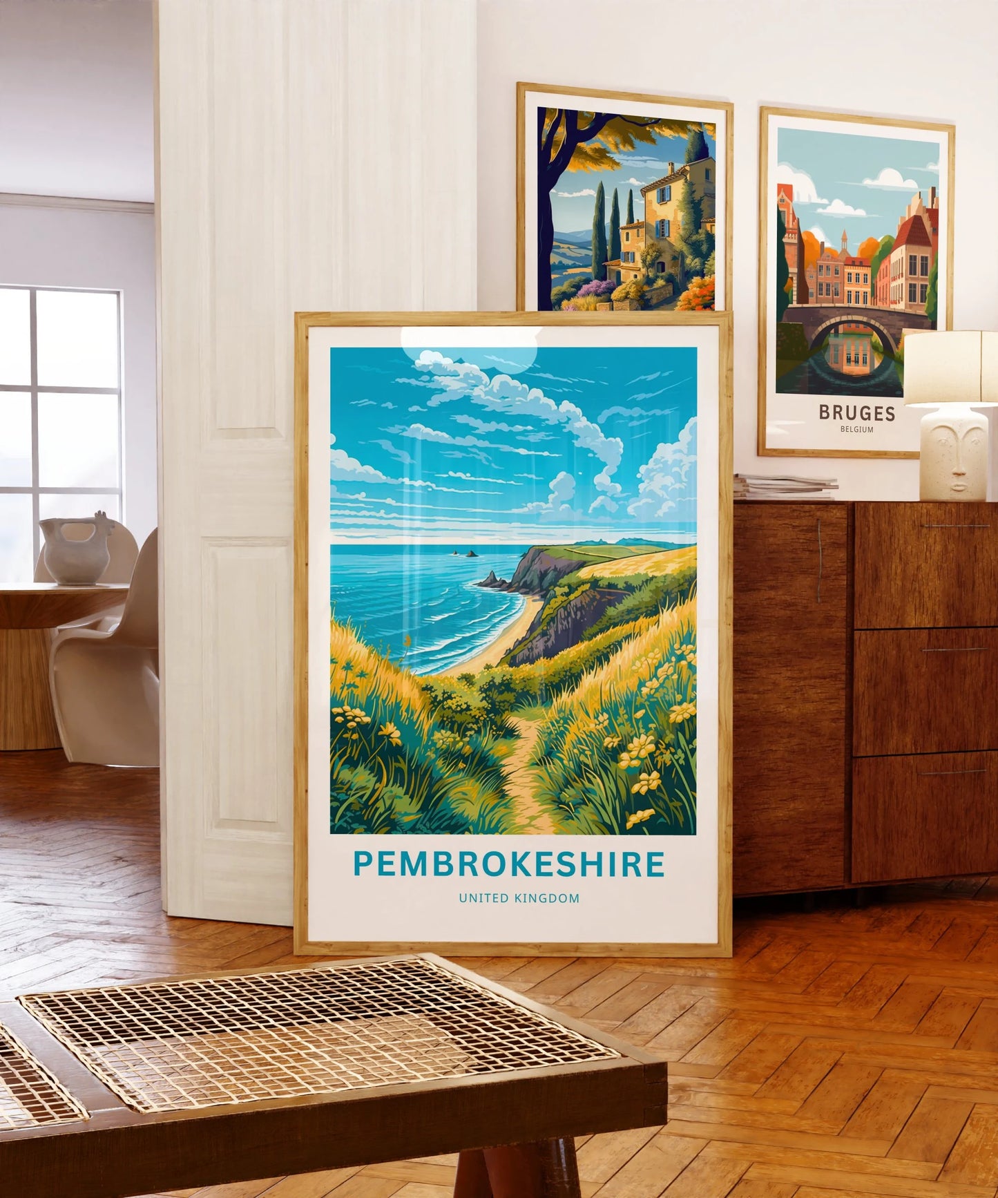 Pembrokeshire Travel Poster