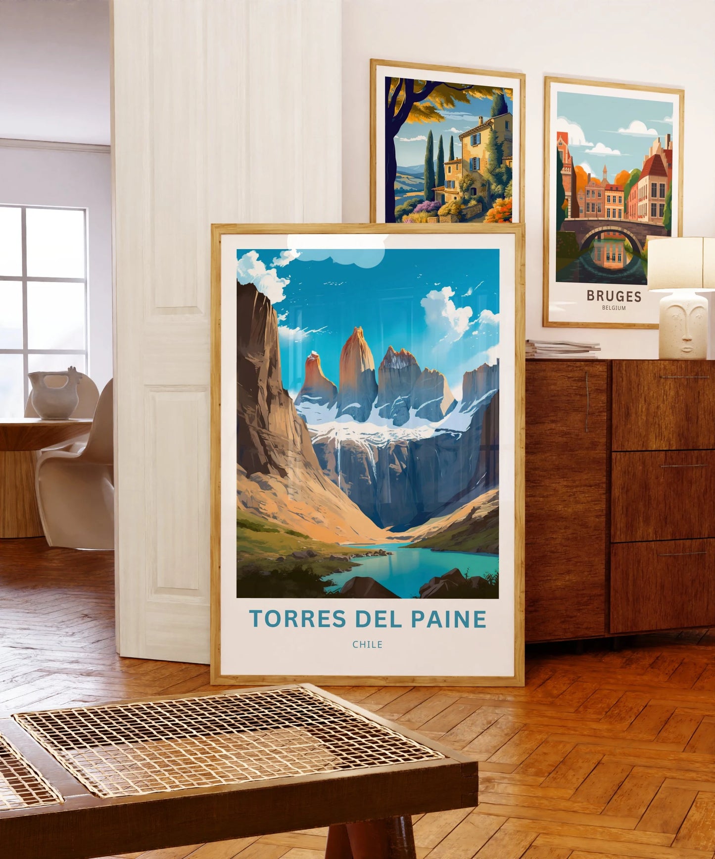 Torres del Paine Travel Poster