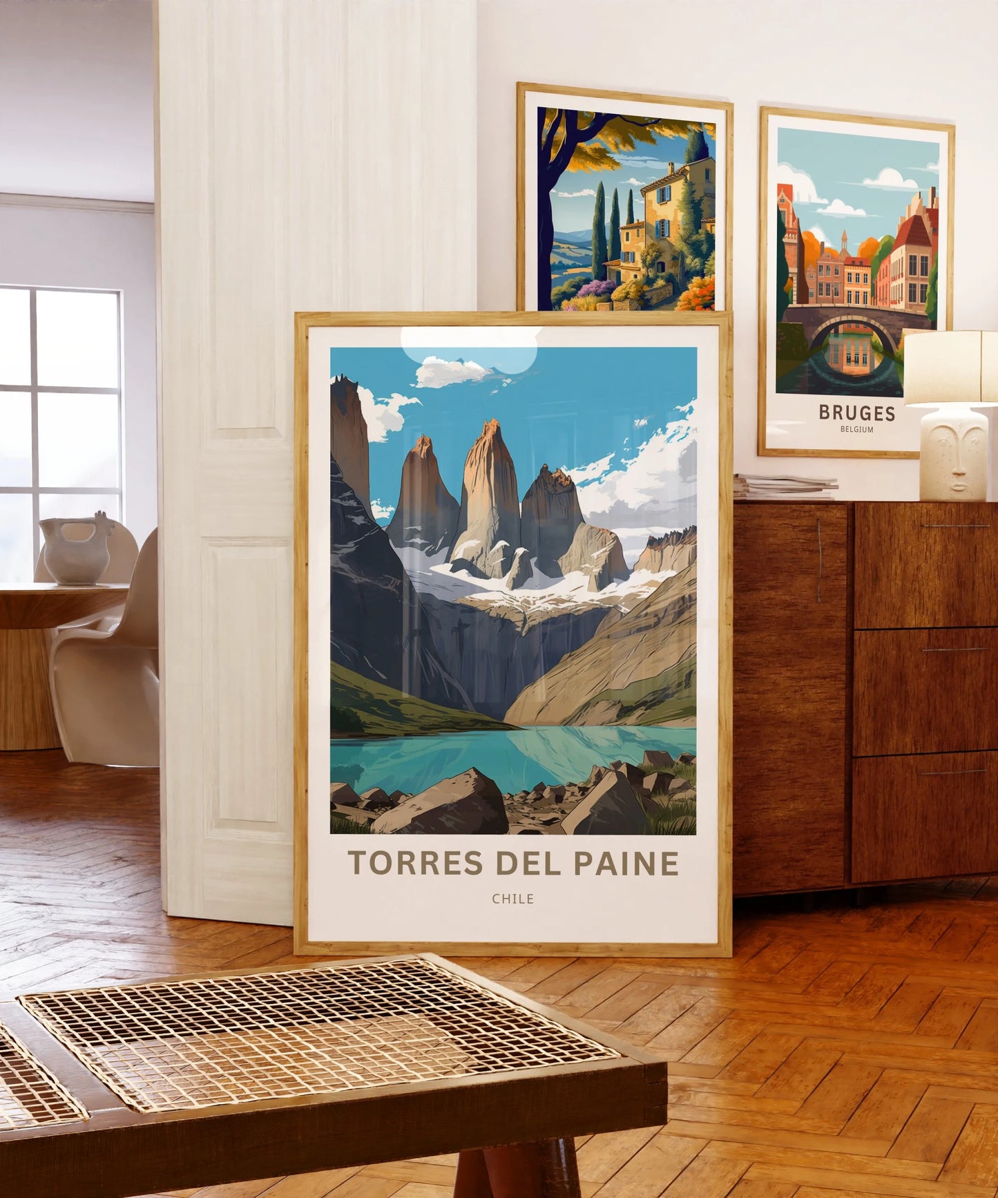 Torres del Paine Travel Poster