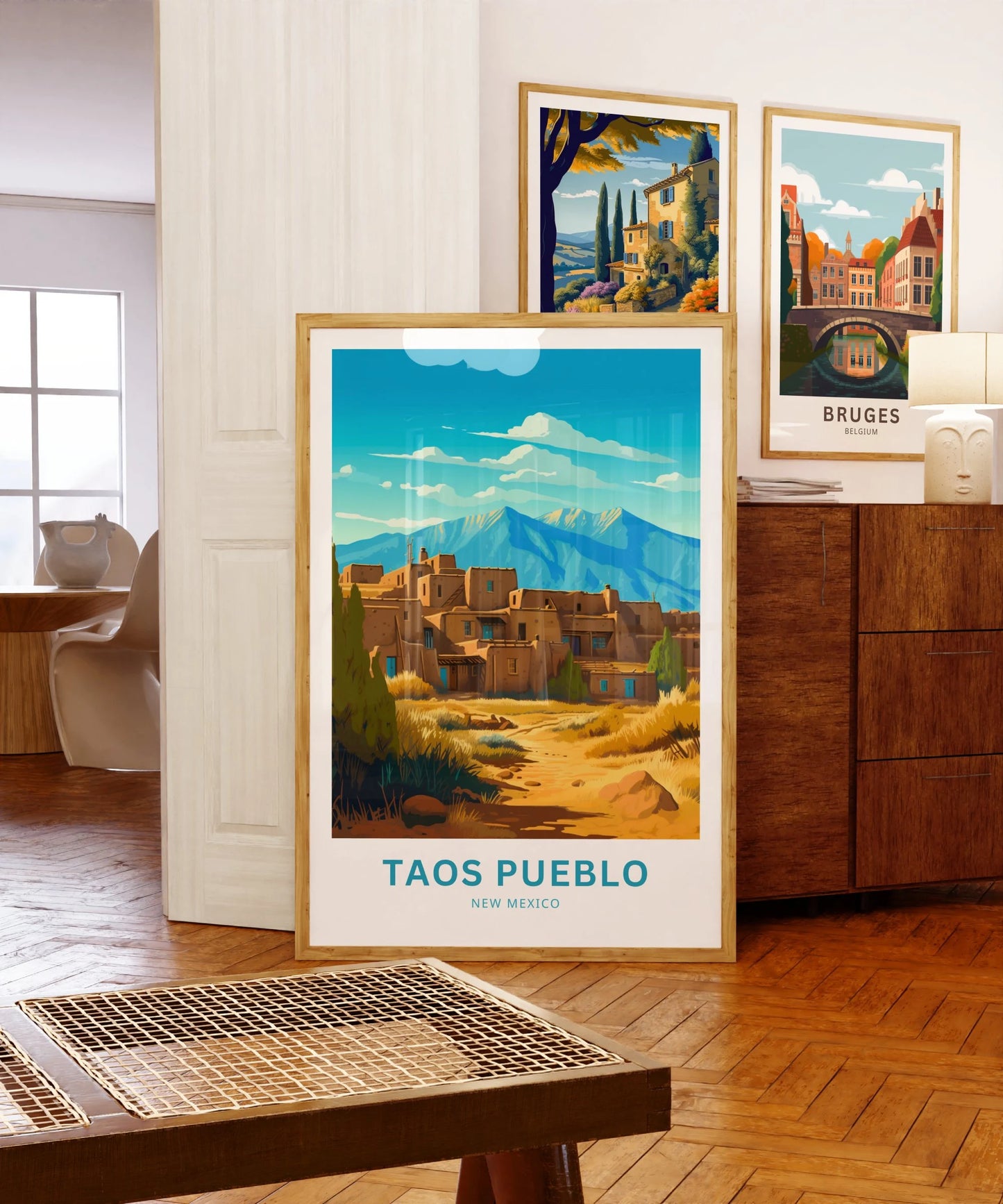 Toas Pueblo Travel Poster