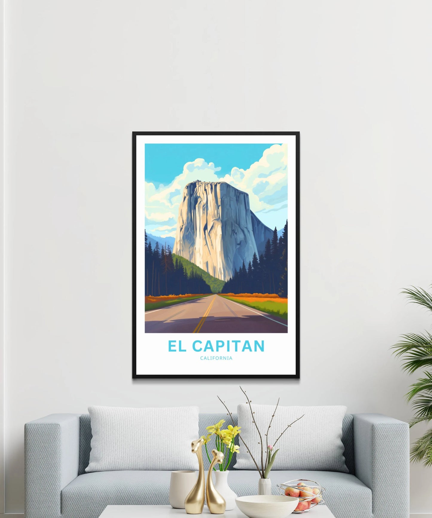 Yosemite El Capitan  Travel Poster