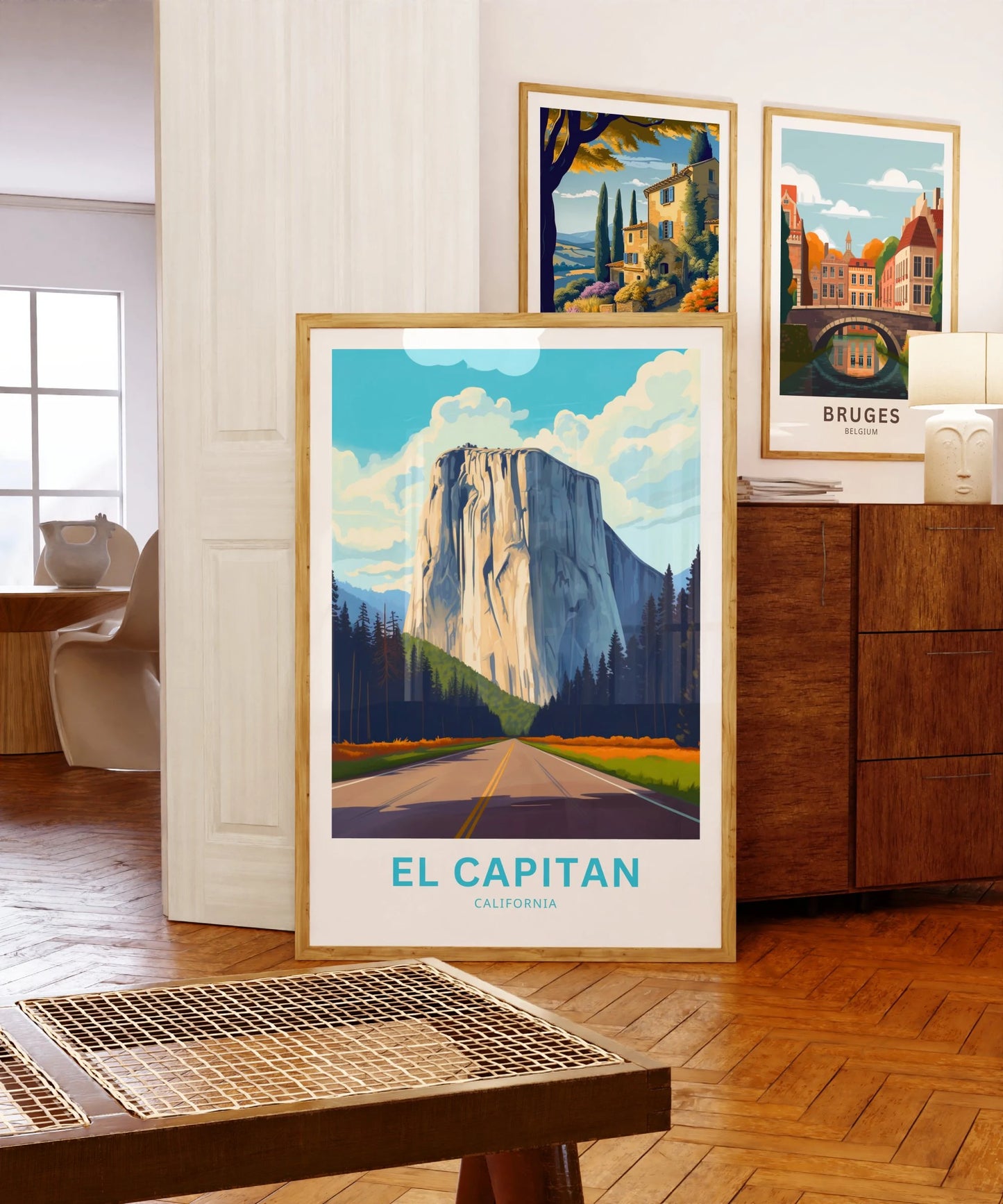 Yosemite El Capitan  Travel Poster