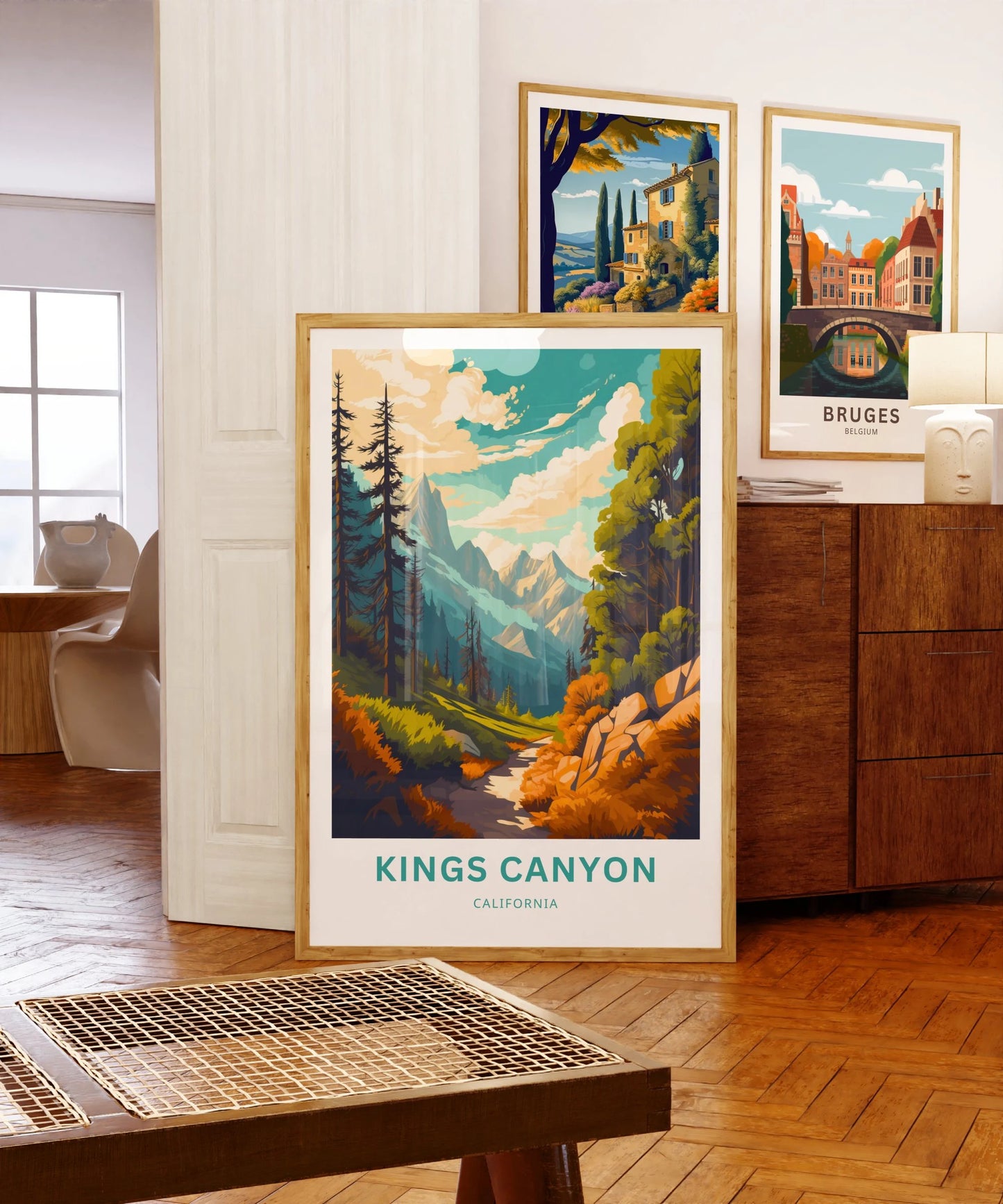 Kings Canyon Travel Poster