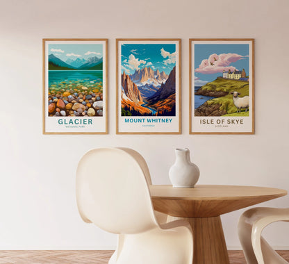 Mount Whitney Travel Poster