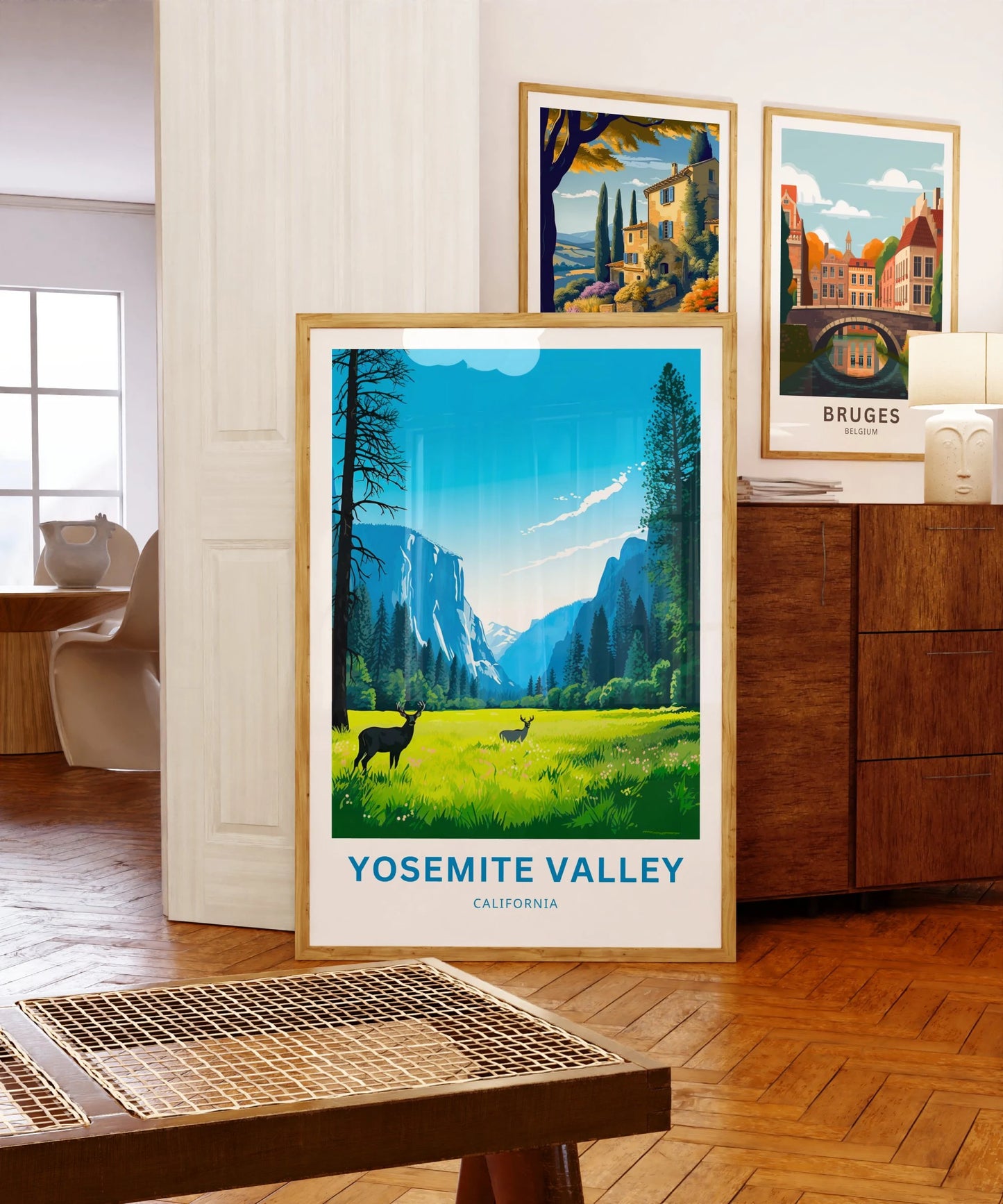 Yosemite Valley Travel Poster