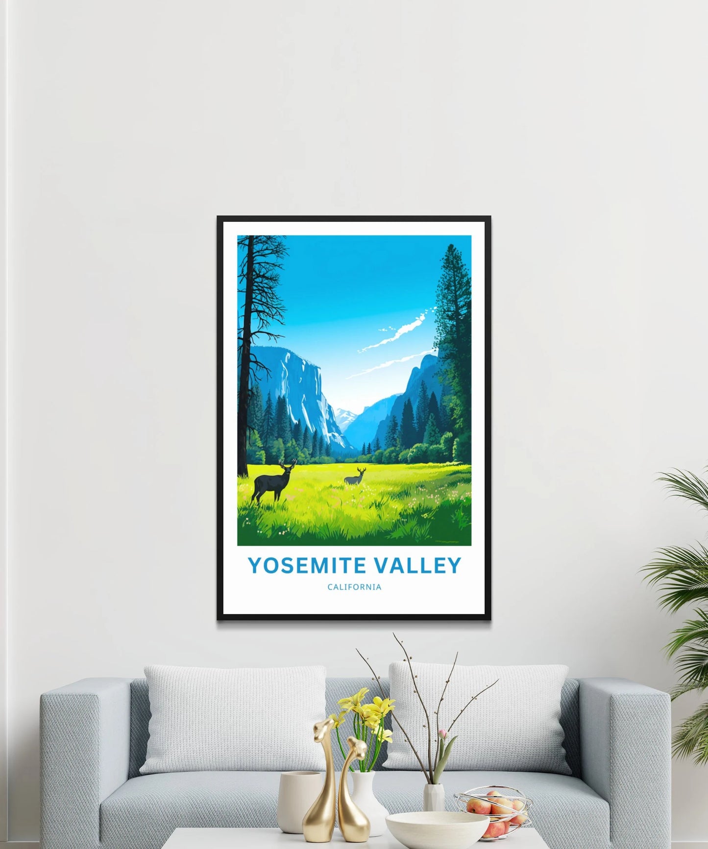 Yosemite Valley Travel Poster