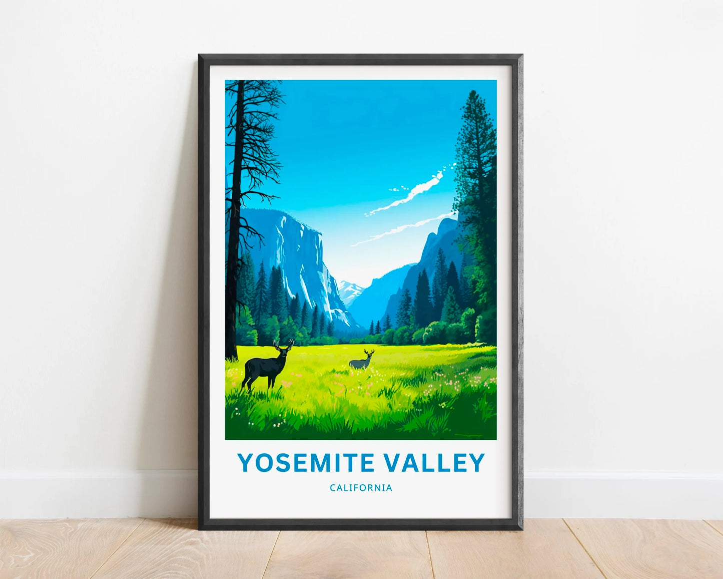 Yosemite Valley Travel Poster