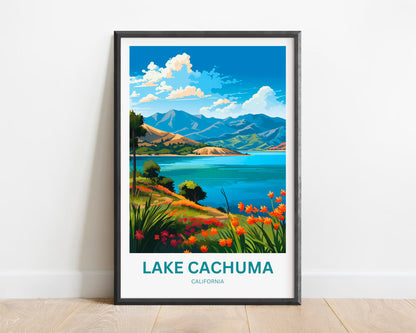 Lake Cachuma Travel Poster