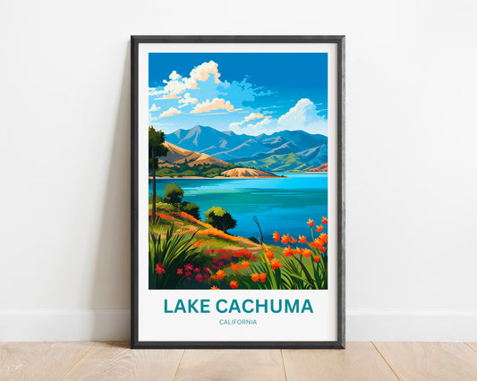 Lake Cachuma Travel Poster