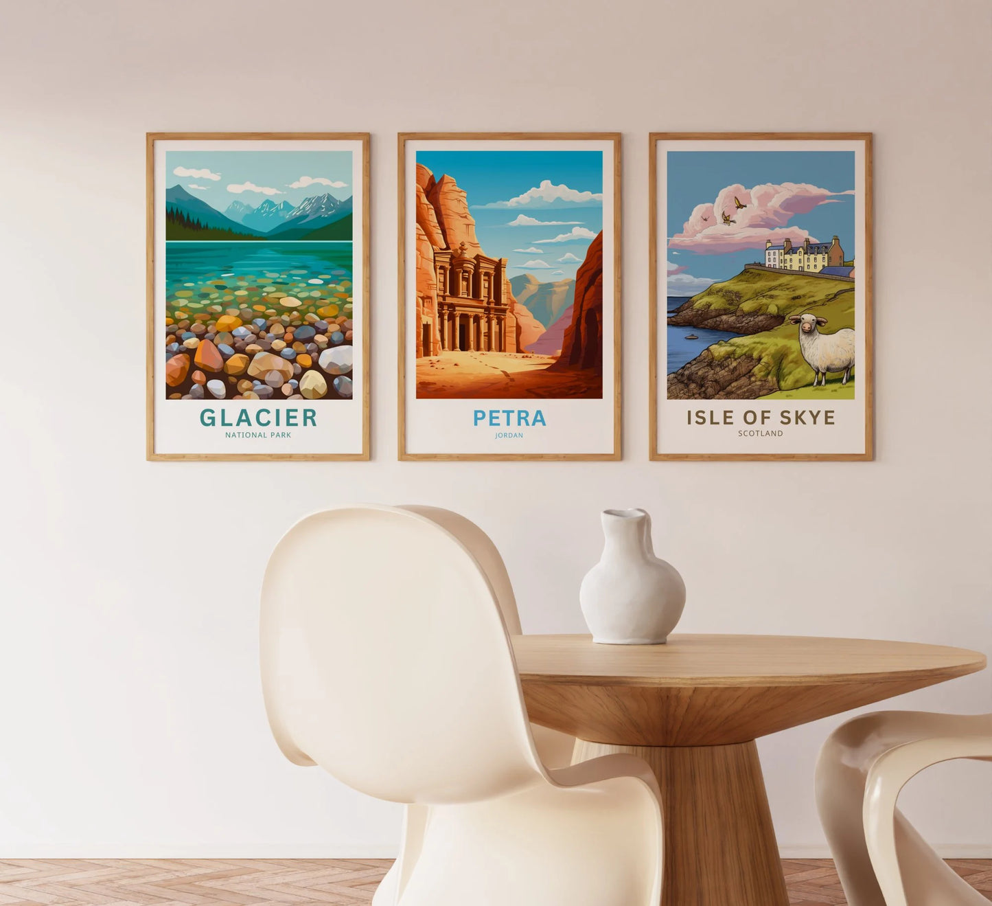 Petra Travel Poster