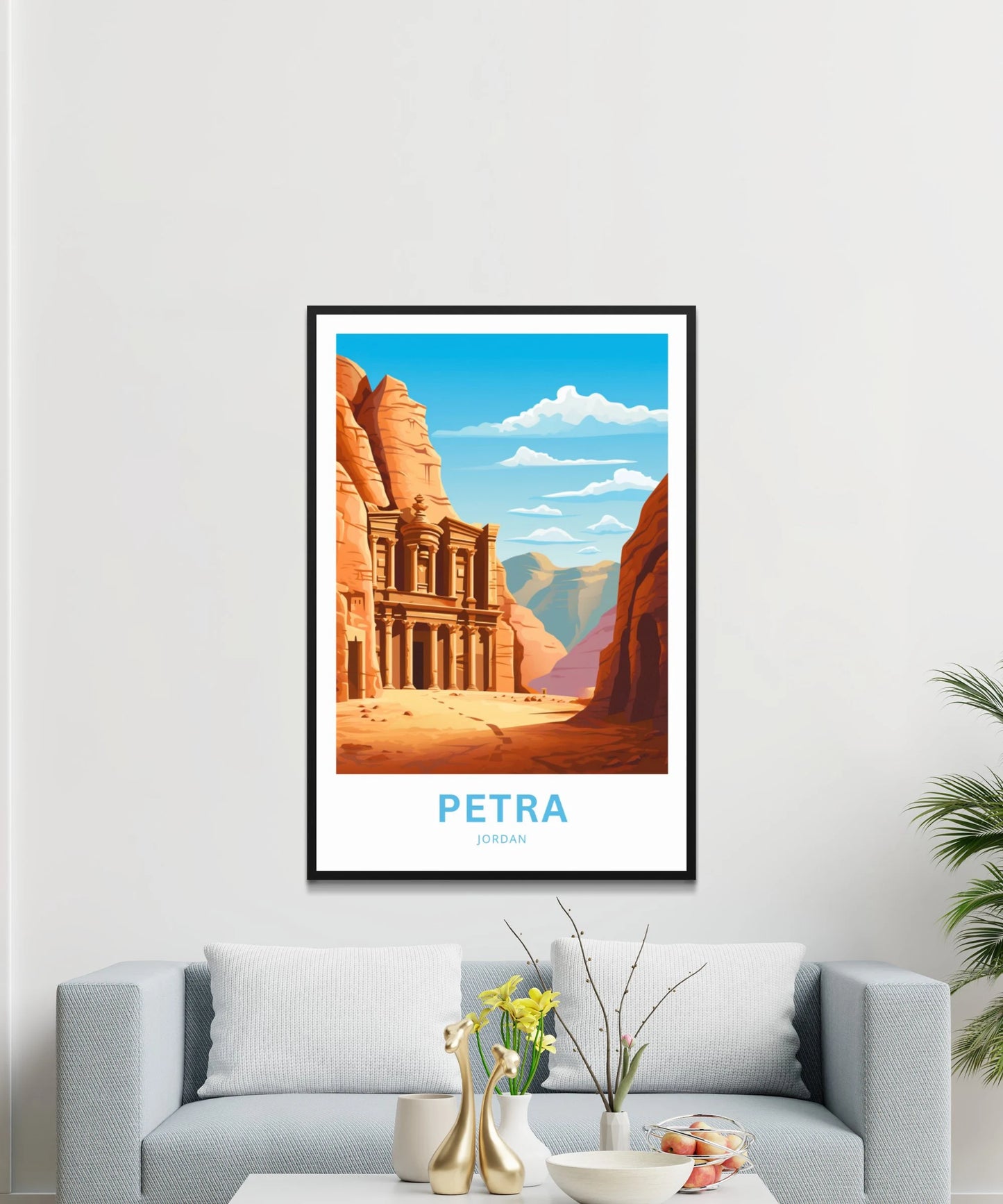 Petra Travel Poster