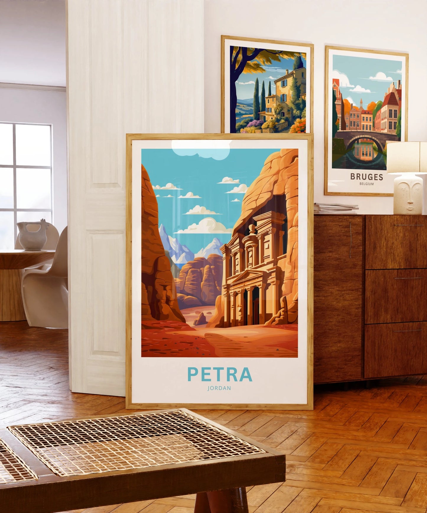 Petra Travel Poster